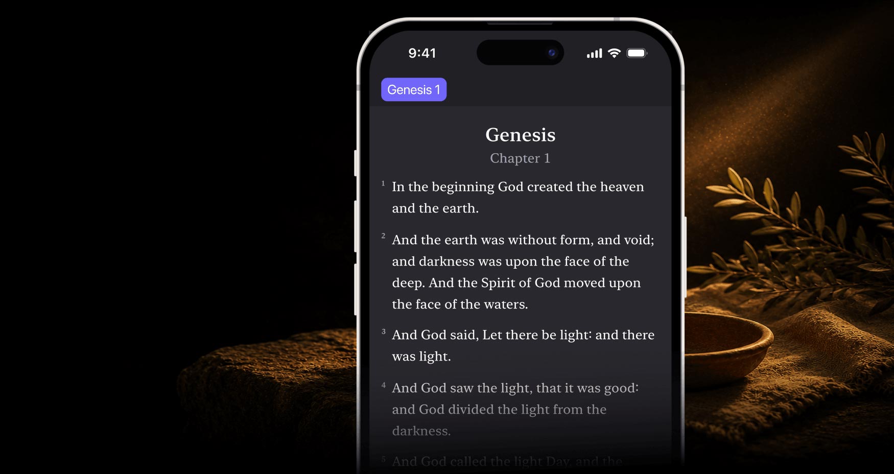 Read the full chapter of Scripture in the Faithe app