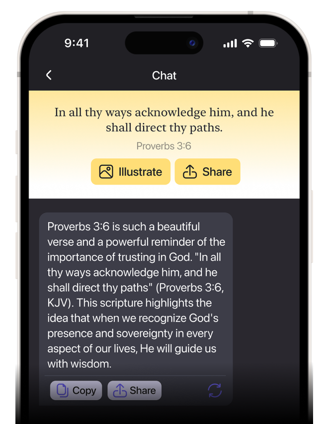 Bible Study Interface